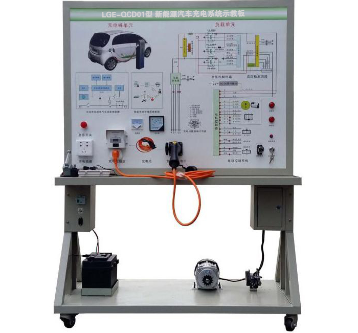 LGE-QCD01型 新能源汽車充電系統(tǒng)示教板