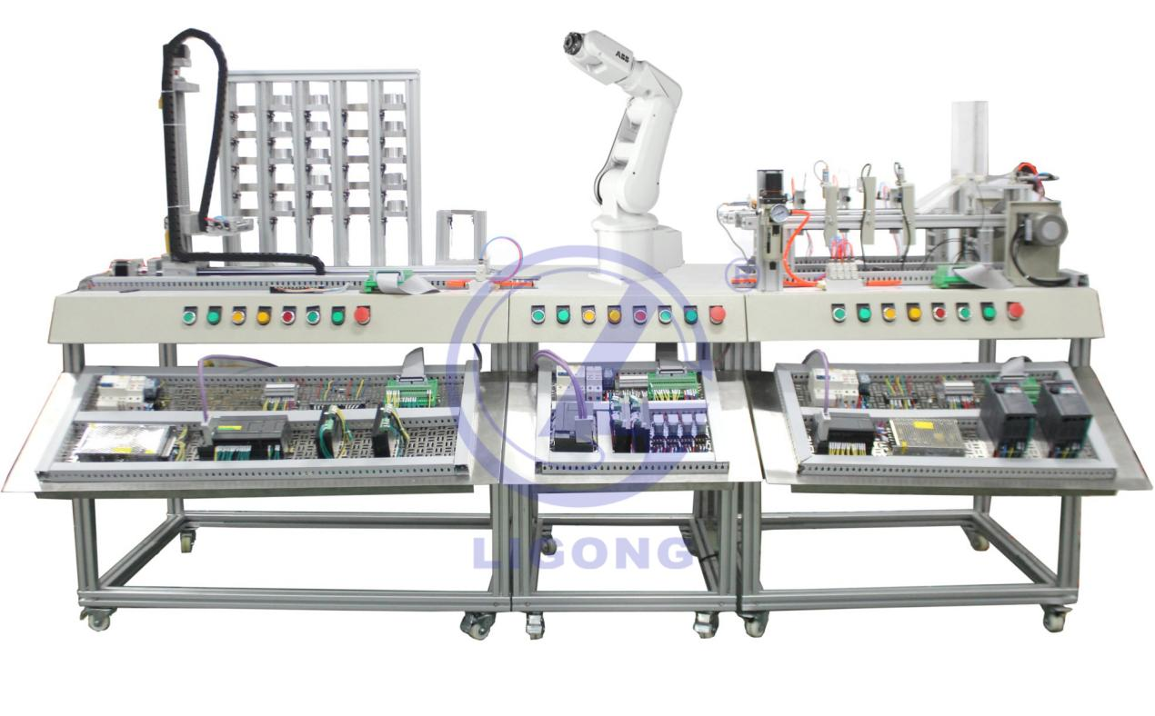 物流倉儲(chǔ)及工業(yè)機(jī)器人自動(dòng)化實(shí)訓(xùn)系統(tǒng)